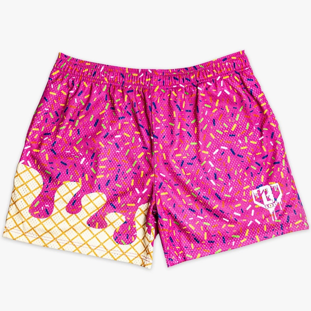 Baseball Lifestyle 101 Ice Cream Shorts Youth Small